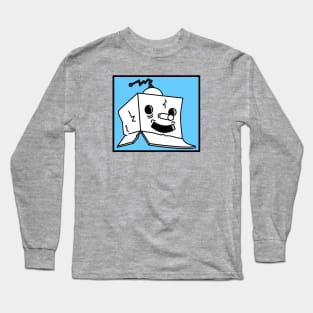 Wasted Robot Records Just the Robot Logo Long Sleeve T-Shirt